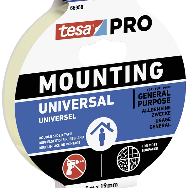 TESA Dubbelhäftande Tejp Mounting Pro Universal 66958 TESA Dubbelhäftande Tejp Mounting Pro Universal 66958
