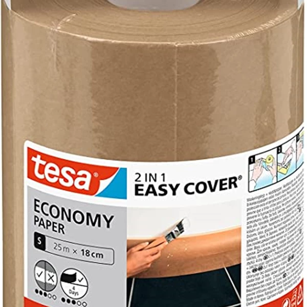 TESA Maskeringspapper Easy Cover Economy TESA Maskeringspapper Easy Cover Economy