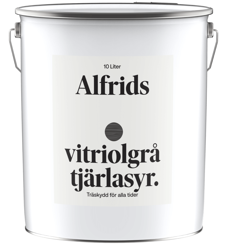 Alfrids Tjärlasyr Vitriolgrå