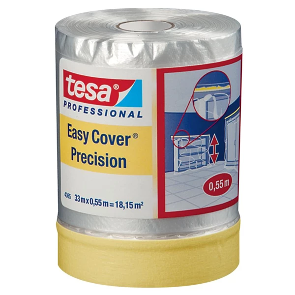 TESA Maskeringsfolie Professional Easy Cover Precision Indoor 4365 TESA Maskeringsfolie Professional Easy Cover Precision Indoor 4365