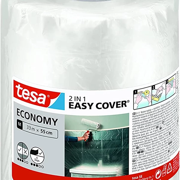 TESA Maskeringsfilm Easy Cover Economy TESA Maskeringsfilm Easy Cover Economy